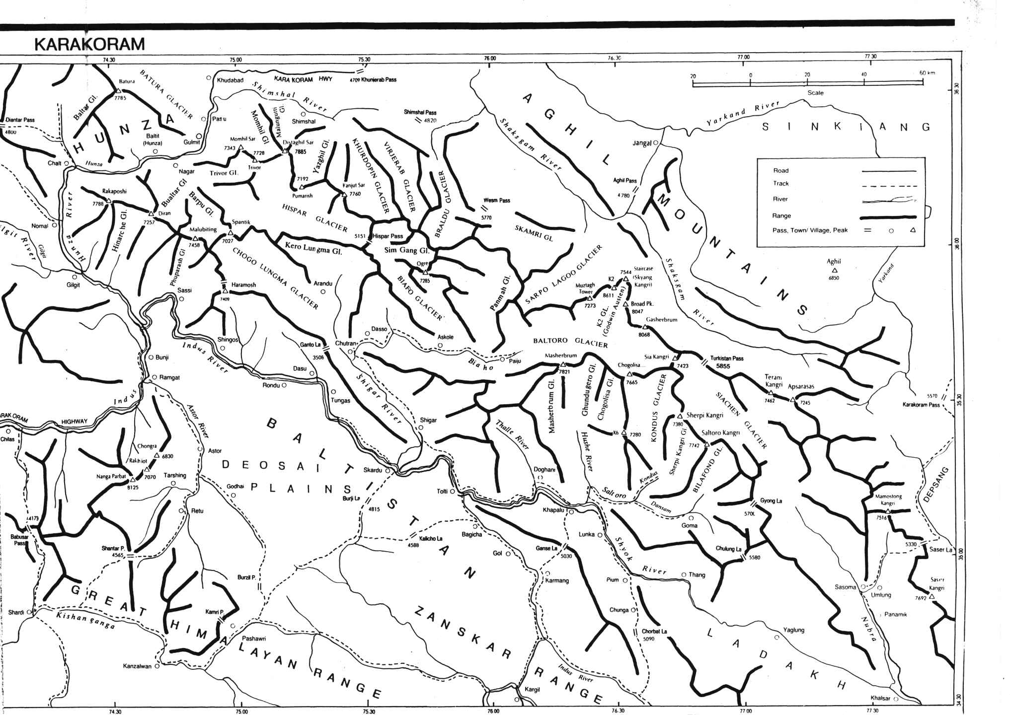 Map K2