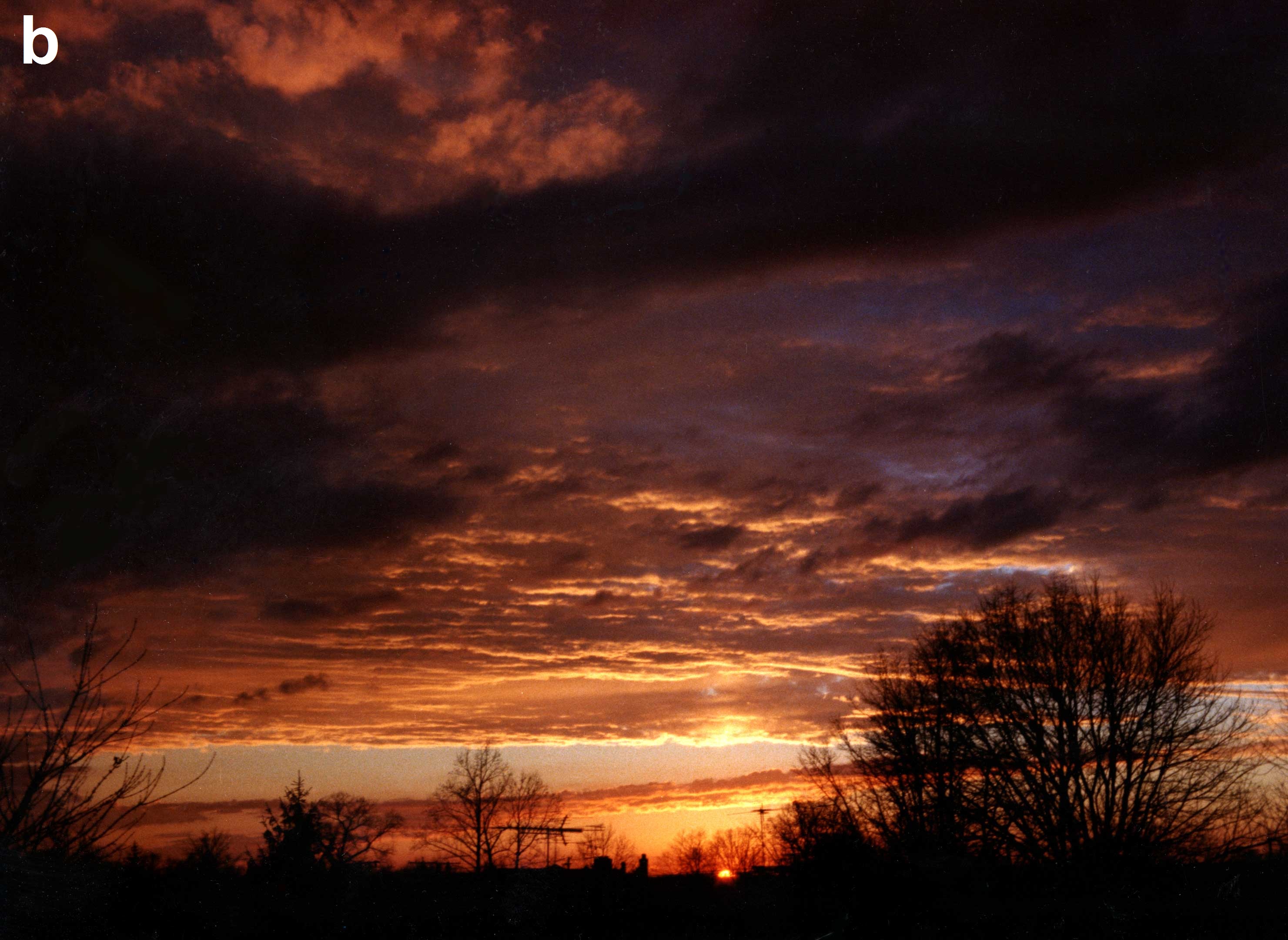 Impact Of Clouds On A Sunset