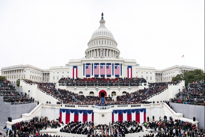 Presidential Inauguration At The West Front Of The Capitol