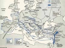 Crusaders Route - Map