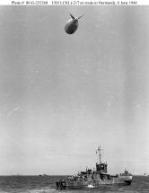 D-Day - Barrage Balloon at Normandy
