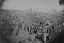 Union Prisoners at the Andersonville Camp