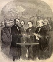 Lincoln - Taking the Oath, Second Inaugural