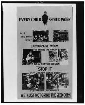 Poster:  Every Child Should Work