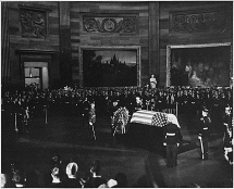 LBJ Pays His Respects at the Capitol