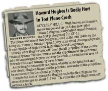 Crash of the XF-11 - Newspaper Account