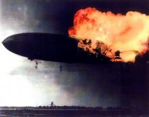 Hindenburg Explosion - Flames Spread Rapidly