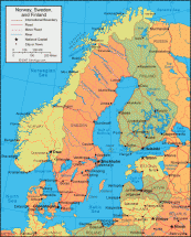 Sweden - Map Locator