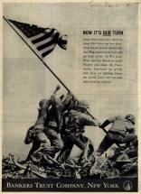 Famous Flagraising Photo Used to Support Iwo Jima War Bonds