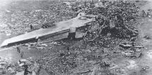 Pan Am Debris at Crash Scene