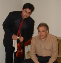 Robert Vijay Gupta - Violinist, Friend of Nathaniel Ayers