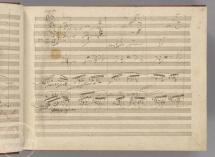 Beethoven's Fifth Symphony - View of Original Score
