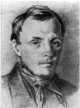 Dostoevsky - Drawing of the Author as a Young Man