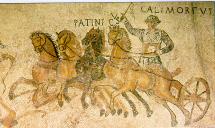 Chariot Mosaic - Ancient Rome