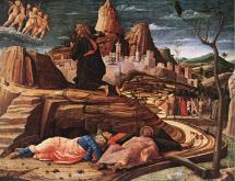 Jesus in Anguish - Andrea Mantegna