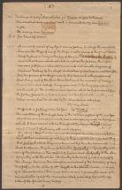 John Quincy Adams - Handwritten Amistad Brief