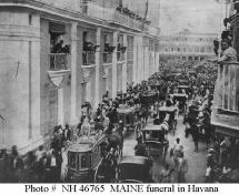 USS Maine Havana Funeral