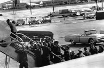 JFK's Coffin is Loaded on Air Force One