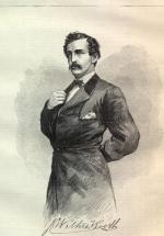 J. Wilkes Booth - Illustration by Harper's Weekly