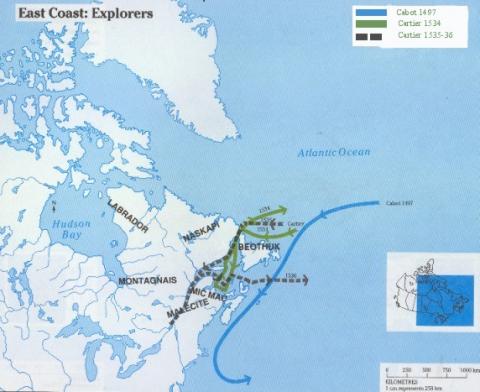 John Cabot Arctic Exploration Route   14356543d0 