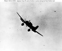 Pearl Harbor Attack - Type 99 Carrier Bomber in Action