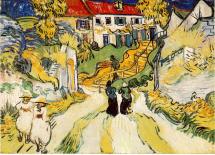 van Gogh Painting - Village of Auvers