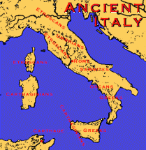 Map of Ancient Italy