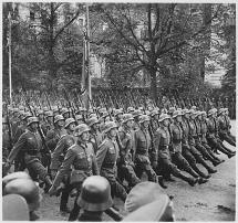 German Troops in Warsaw