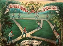 Baseball Songs in 1858