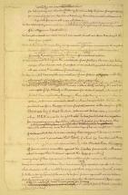 Declaration of Independence - 3rd Page of Original Draft