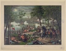 Battle of Chancellorsville - Jackson Is Shot