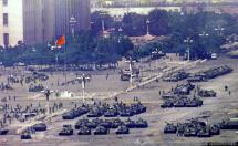 Tanks invade Tiananmen Square