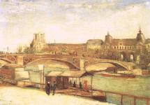 Pont du Carrousel and the Louvre