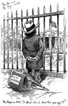 Mr. Bryan in 1899 - Political Cartoon