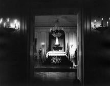 JFK's Coffin at the White House