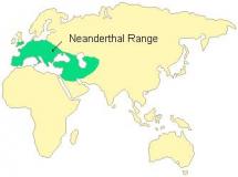 Neanderthal Range - Map