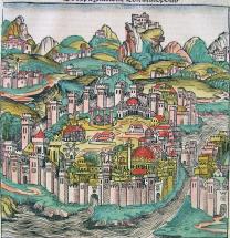 Constantinople - Drawing from Nuremberg Chronicle