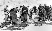 Tibetan people forced to work