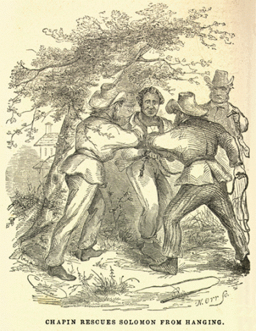 Life as the Slave of John Tibeats (Illustration) American History African American History Civil Rights Ethics Law and Politics Nineteenth Century Life Nonfiction Works Social Studies Slaves and Slave Owners