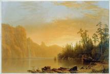 California Sunset - by Albert Bierstadt
