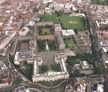 Aerial View of Trinity College
