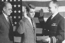 Swearing-In for Naval Training