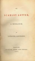 Scarlet Letter, The - Early Edition