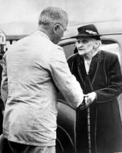 President Truman with his Mother