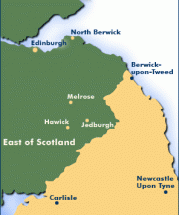 North Berwick - Location in Scotland