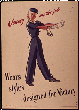 WWII Poster - Jenny on the Job