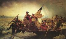 Washington Crosses the Delaware - Painting and Story