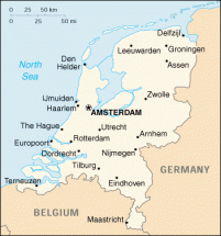Amsterdam - Its Location