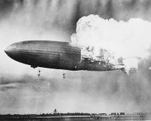 Hindenburg - Water Ballast Falls to the Ground