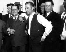 Dillinger - Posing with Prosecutor in Crown Point Jail